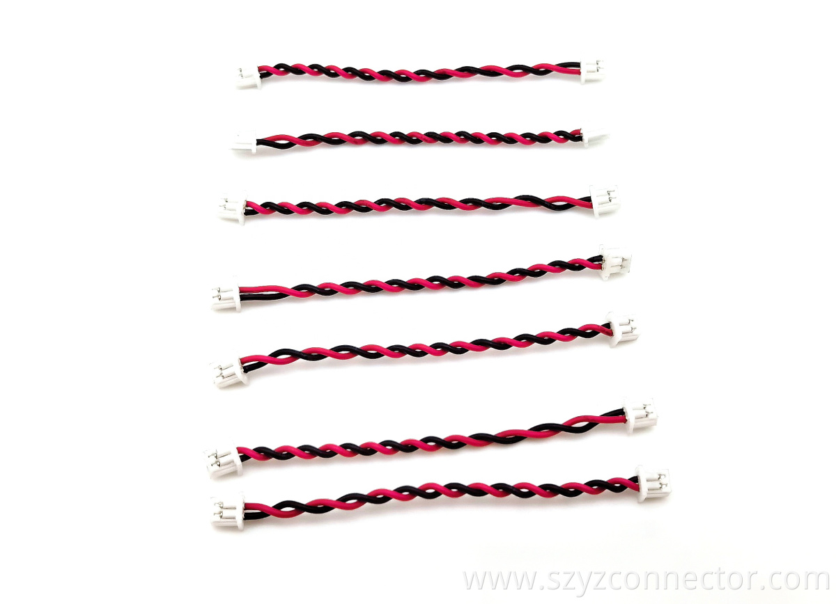 wire harness positive mark black/red